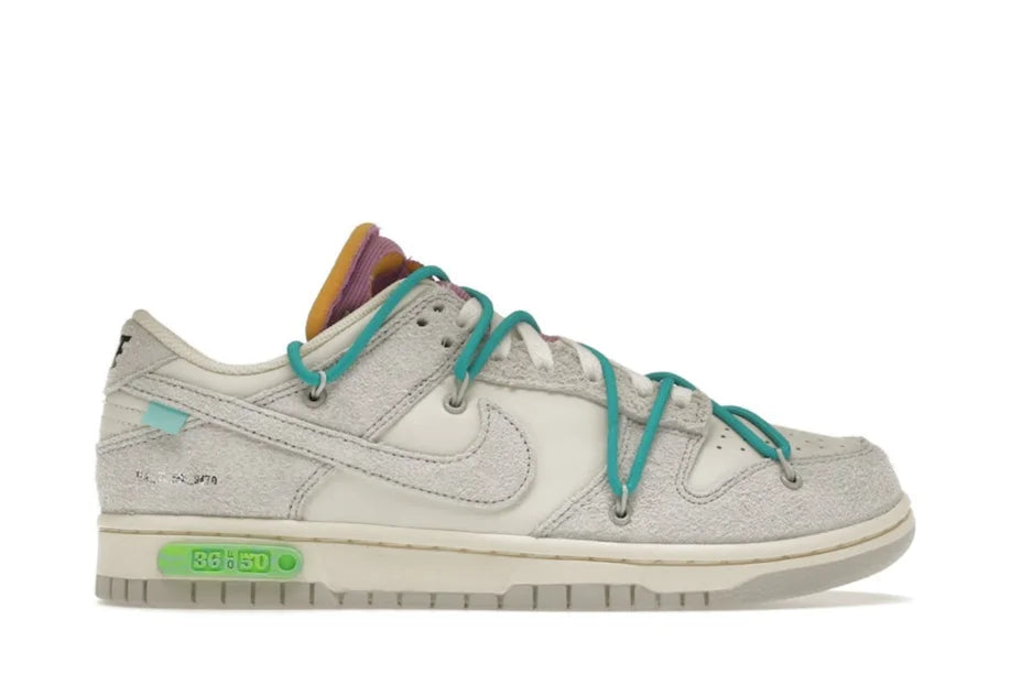 Dunk Low Off-White Lot 36 - DJ0950-107 - Sneakers Exclusivas - Elevenflip
