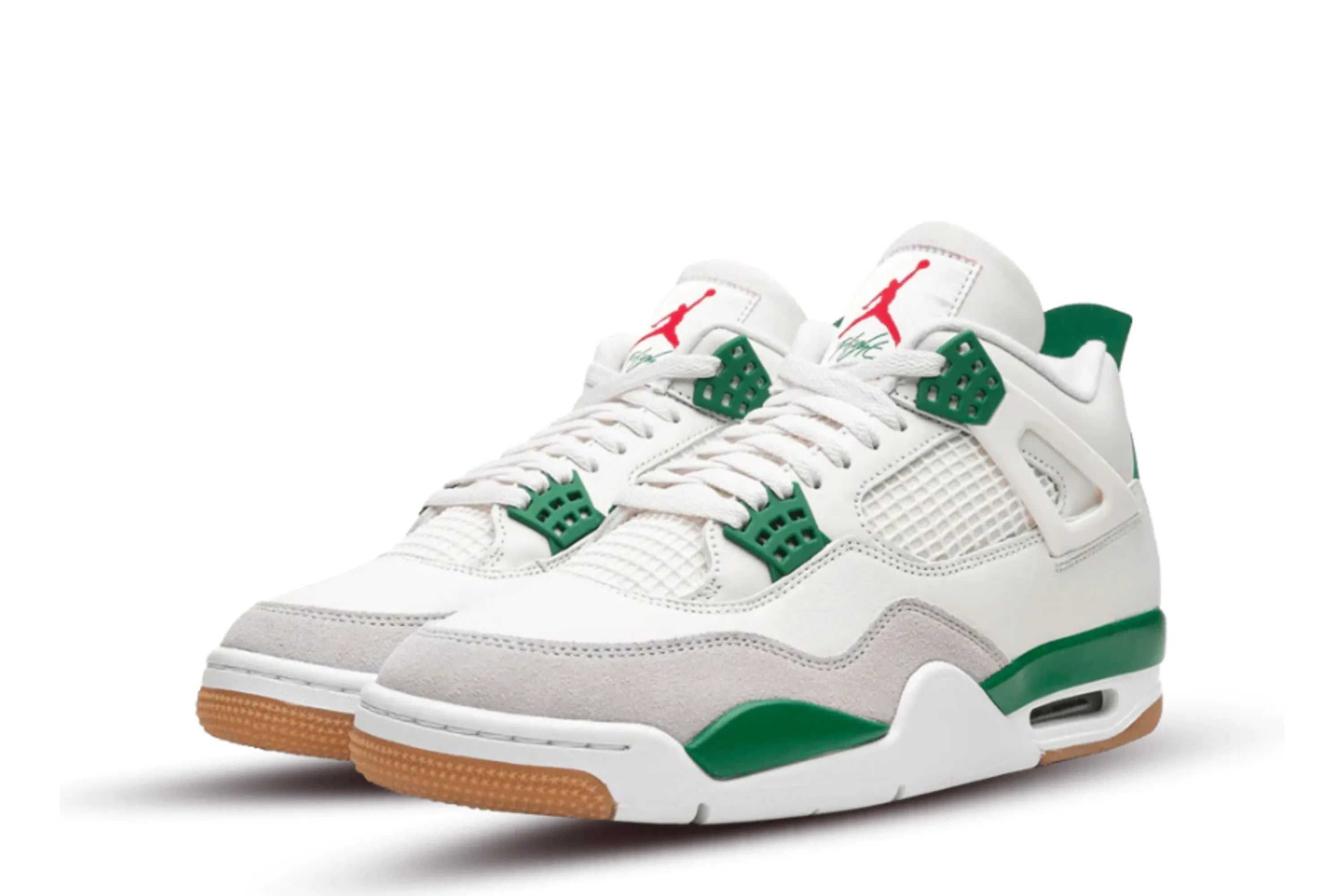 Nike Jordan 4 Retro SB Pine Green - Lado - DR5415-103 - Sneakers Exclusivas - Elevenflip