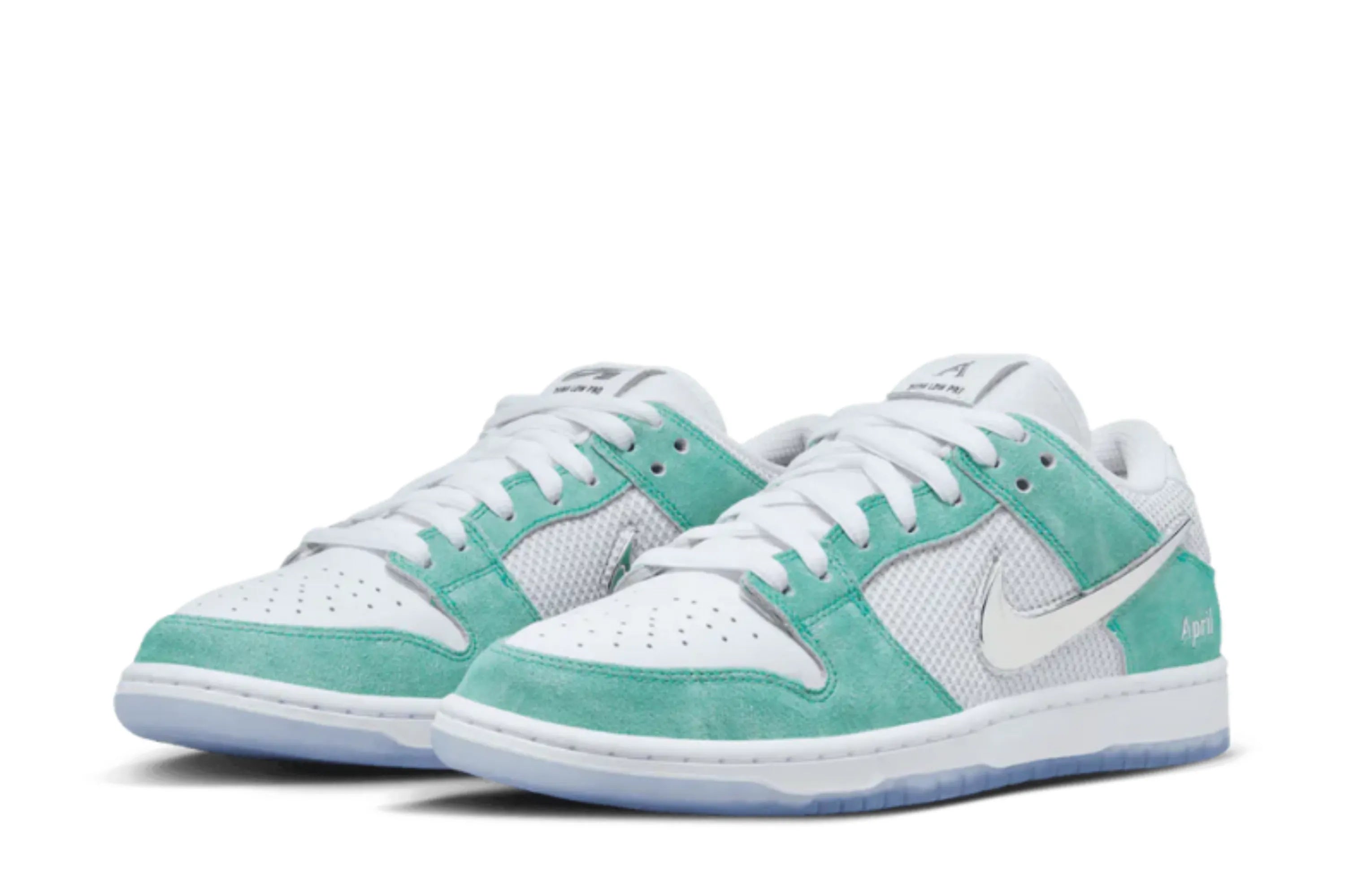 Nike SB Dunk Low April Skateboards - Lado - FD2562-400 - Sneakers Exclusivas - Elevenflip