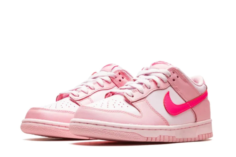 Dunk Low Triple Pink - De Lado - DH9765-600 - Sneakers Exclusivas - Elevenflip